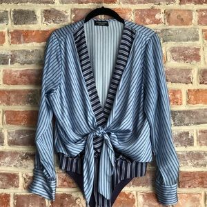 Zara Long-Sleeve Blouse